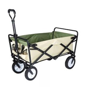 Wholesale Qingdao Port Iron Collapsible Folding Camping Outdoor Utility Wagon Cart for Easy Storage from china suppliers