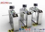 Pedestrian Facial Recognition Turnstile ESD Fingerprint Access Control Barriers