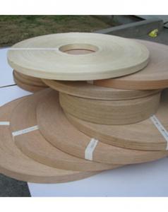 China Width 2mm Light Oak Veneer Edging Strip 50m/Roll MDF Wood Edge Tape on sale