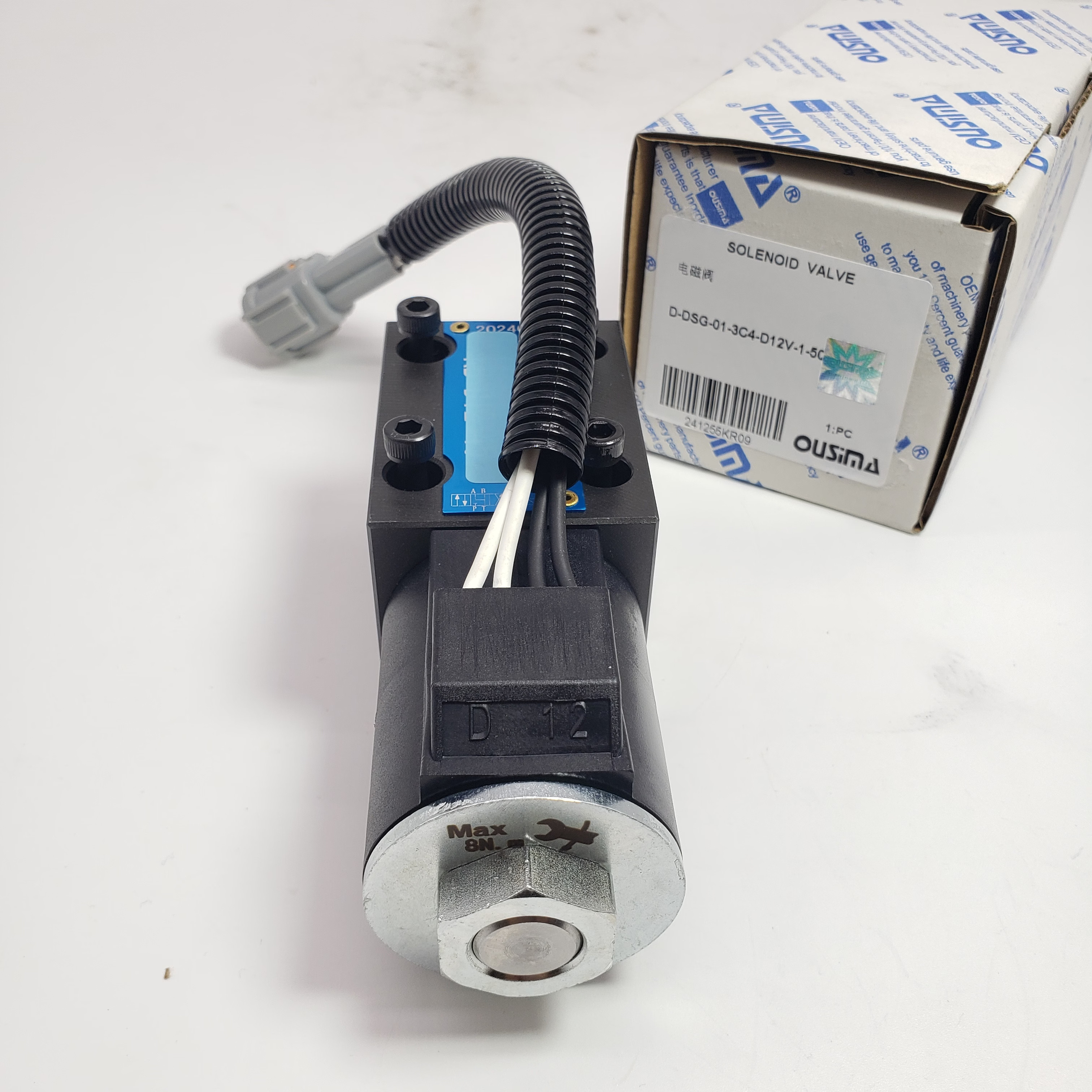 Hydraulic Solenoid Valve D-DSG-01-3C4-D12V-1-5C For YUKEN