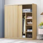 NO Folded YALIG Custom Simple Small Size Two Door Cabinet Clothing Room for Baby