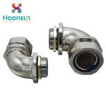 M25 Male Threaded Metal Hose Fittings IP66 Split Type 90 Degree