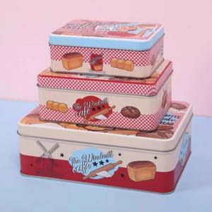 Wholesale Wholesale Customized Cartoon Rectangle Suitcase/Candy/Cookie/Snack Tin Packing Box Gift Tin Packaging Box with Lid from china suppliers
