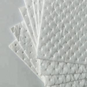 Wholesale 100% PP Meltblown Nonwoven Oil absorbent Mat or Rolls for Oil Containment or Oil spill control from china suppliers