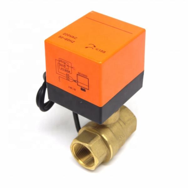 Air conditioning floor heating Parts electric two way ball valve three wire two