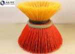 Dust Door Street Sweeper Replacement Brushes , Large Sweeping Brush Blue Yellow