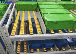 FIFO Carton Flow Rack Corrosion Resistance First - In First - Out Garage
