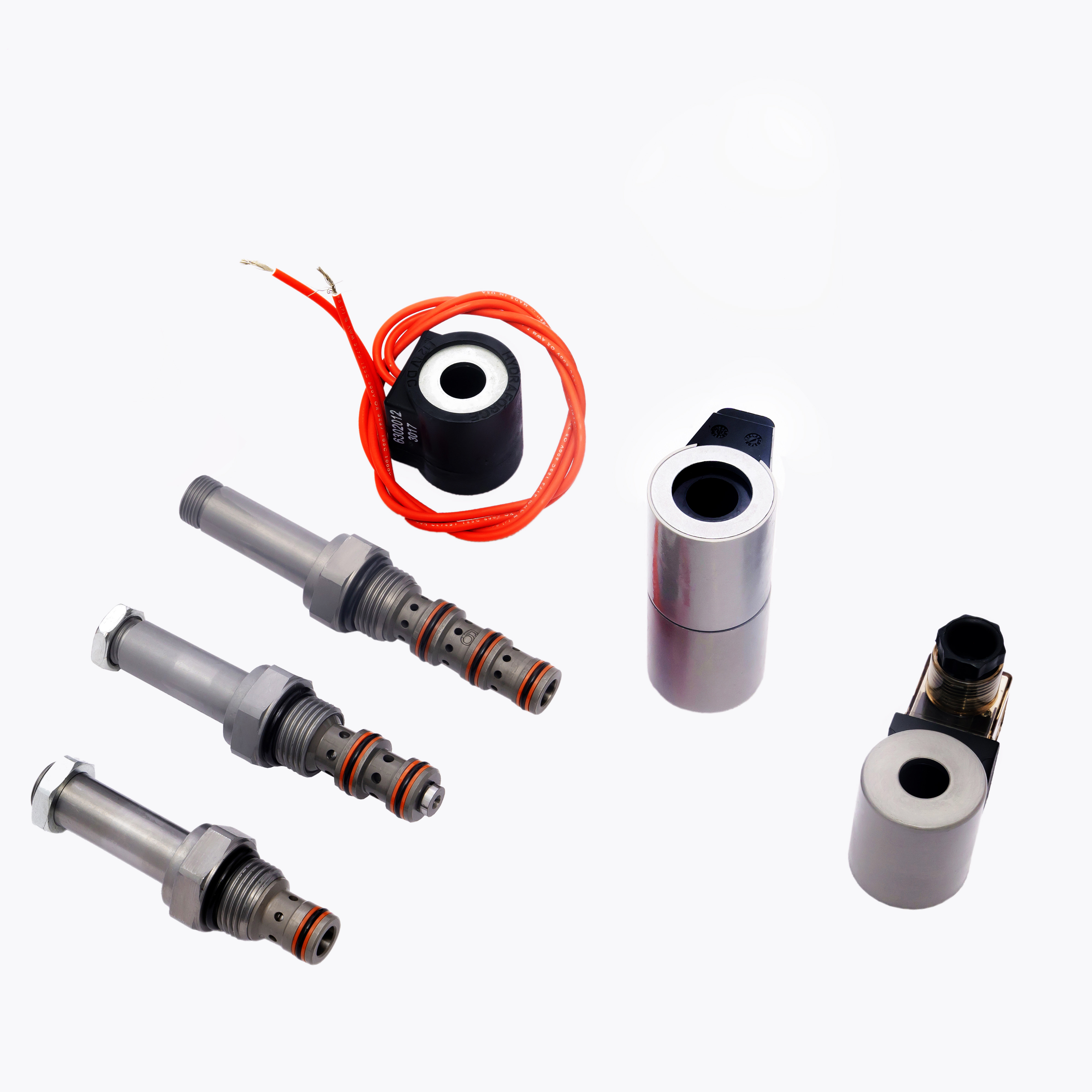 Hydraforce 4 Way 3 Position Double Coil Solenoid Valve Thread Type