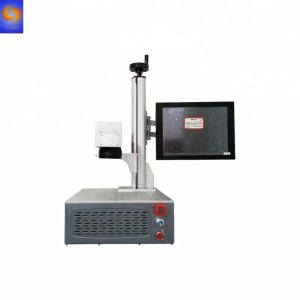 Wholesale Portable mini laser marker 10W 20W 30W 50W fiber laser marking machine low price from china suppliers