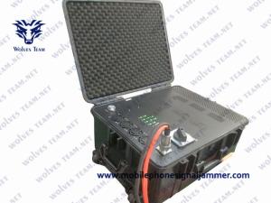 Wholesale Waterproof Outdoor 600W High Power Portable VIP Protection Defence RF Signal UAV Drone Jammer from china suppliers