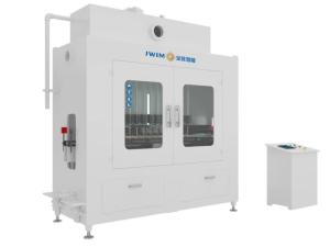 Wholesale Pesticides Round Bottle Microcomputer In Line Anti Corrosion Gravity Filling Machine from china suppliers