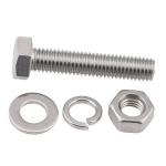 Hex Drive 8.8 Grade 120mm Thread Length NPT Standard Stainless Steel Bolts