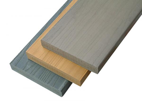 Quality 25mm Thickness Garden Outdoor Composite Deck Boards / Wood Floor for sale