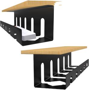 Wholesale Single Tier Cable Organizer Tray for Functional Cable Management on Home Office Desk from china suppliers