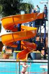 Park Amusement Water Fun Sports Equipment Outdoor Pool With Spiral Tube