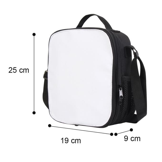 Sublimation Blanks Sublimation Lunch Crossbody Bag With Strap For Personalized Photo Design