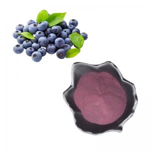 Wholesale 100% Pure Concentrate Freeze Dried Fruit Fresh Blueberry Juice Powder Blueberry Extract Bulk Blueberry Powder from china suppliers