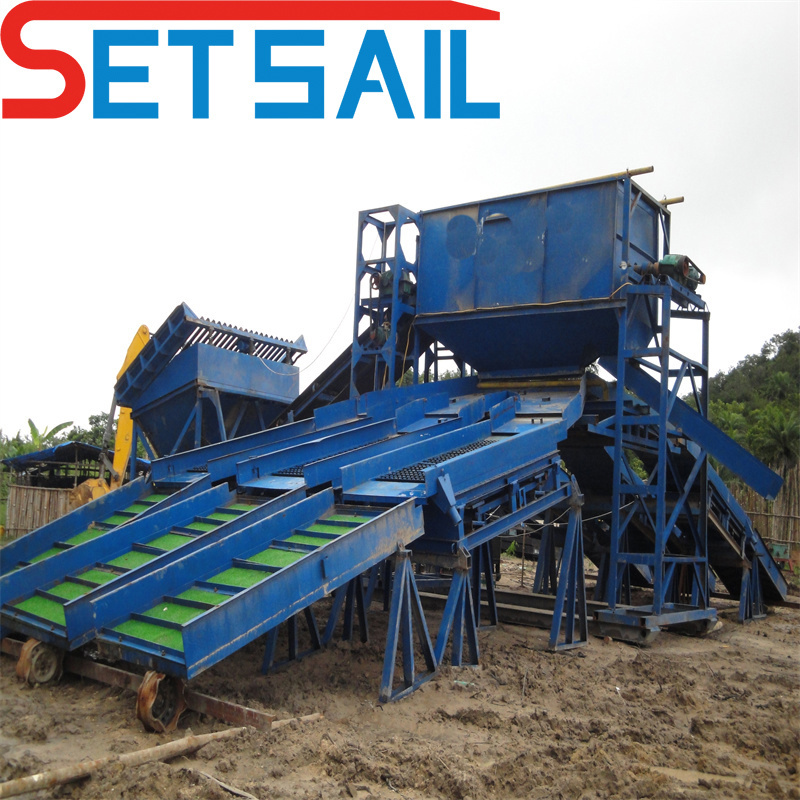 Land Gold Diamond Iron Sand Mining Machinery for Sale