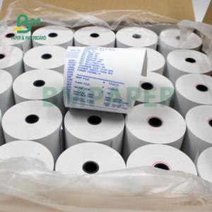 China 55gsm 60gsm Thermal Printer Paper Roll For Cash Register Machine 57 x 40mm on sale