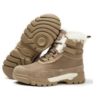 Wholesale Mid-Cut Suede Leather Wool Lined Insulated 6KV Safety Work Boots from china suppliers