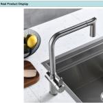 Angled Spout Pull Out Mixer Tap