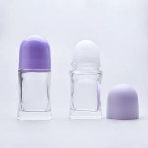 China Fashionable Design Glass Roller Ball Bottles Lightweight For Skincare Essentials on sale