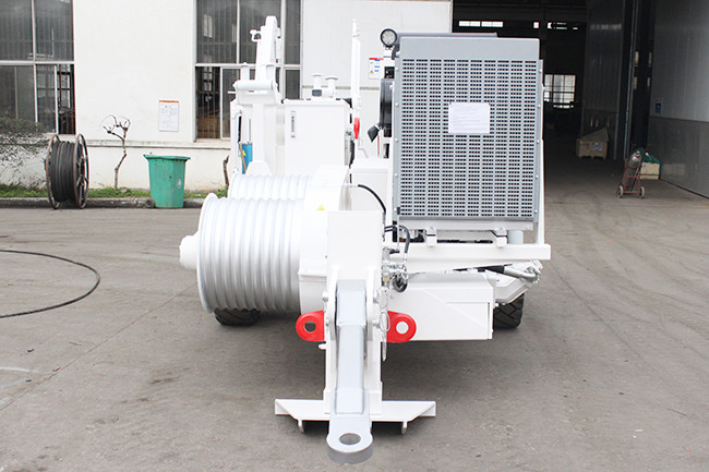 9 Groove Transmission Line Equipment 600mm Pulling Wheel Hydraulic Puller
