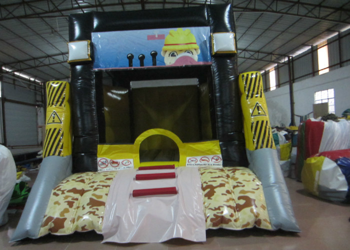 Digging car inflatable bouncer / Engineering vehicles inflatable bouncer / Inflatable building car bouncer