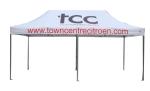 Aluminum Structure 3x6 Marquee Pop Up Gazebo CMYK Heat Transfer Printing