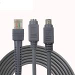 Keyboard Wedge Barcode Scanner Cables 5m 16.4ft For Symbol DS9208 DS9808