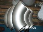 High Precision Forged Steel Pipe Fittings Butt Weld Long Radius Elbow 90 Degree