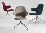 Modern Simple Leisure Armrest Dining Chair Nordic Designer Classic Creative Bear