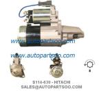 S24-03A S24-03B - HITACHI Starter Motor 24V 3.5KW 9T MOTORES DE ARRANQUE