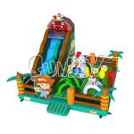 0.45mm PVC Chicken Farm Playground Inflatable Bouncer