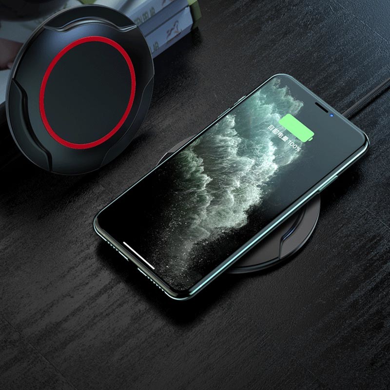 Fast Universal 15W Desktop Wireless Charger Type C Input Interface