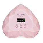Smart Heart Shape Dual Light Source 96w Professional Gel Nail Dryer UV LED