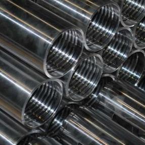 Black XJY850 Steel DCDMA Standard Thread Wireline Drill Pipe For Geotechnical