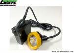 Flame Safety Mining Cap Lamp 3.7V 10000lux Long Battery Life Used In Mines