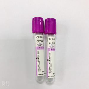 Wholesale Whole Blood EDTA Tube Purple Cap For Blood Grouping And Immunological Test from china suppliers