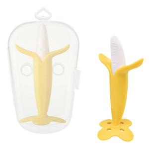 Wholesale High Durability Silicone Baby Brush Visually Stimulating Colors For Small Mouths from china suppliers
