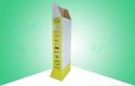 Customized POP Cardboard Display Stand For Disney Kid Watches / Hooks Floor