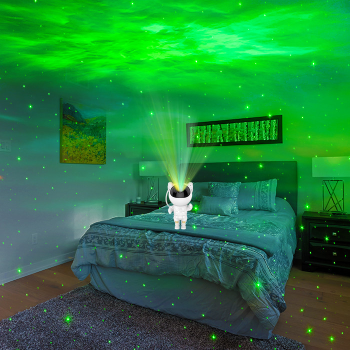 Remote Control Astronaut Starry Light Projector Durable 5V 1A