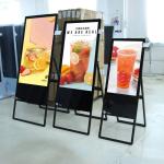 32 43 55 inch indoor touch screen lcd outdoor advertising player totem kiosk CMS