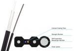 Ftth Drop GJYXFCH 2 Core Outdoor Fiber Optic Cable G657a Two FRP Strength