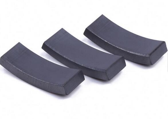 The finely polished Sintered Ferrite Magnet used in the motorcycle starting