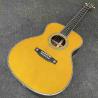 Buy cheap Custom Solid Spruce OM Body Solid Rosewood Back Side Acoustic Electric Guitar from wholesalers