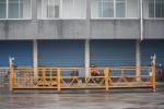 800 Rated Load Personalized Rope Steel Suspended Rope Platform For Building
