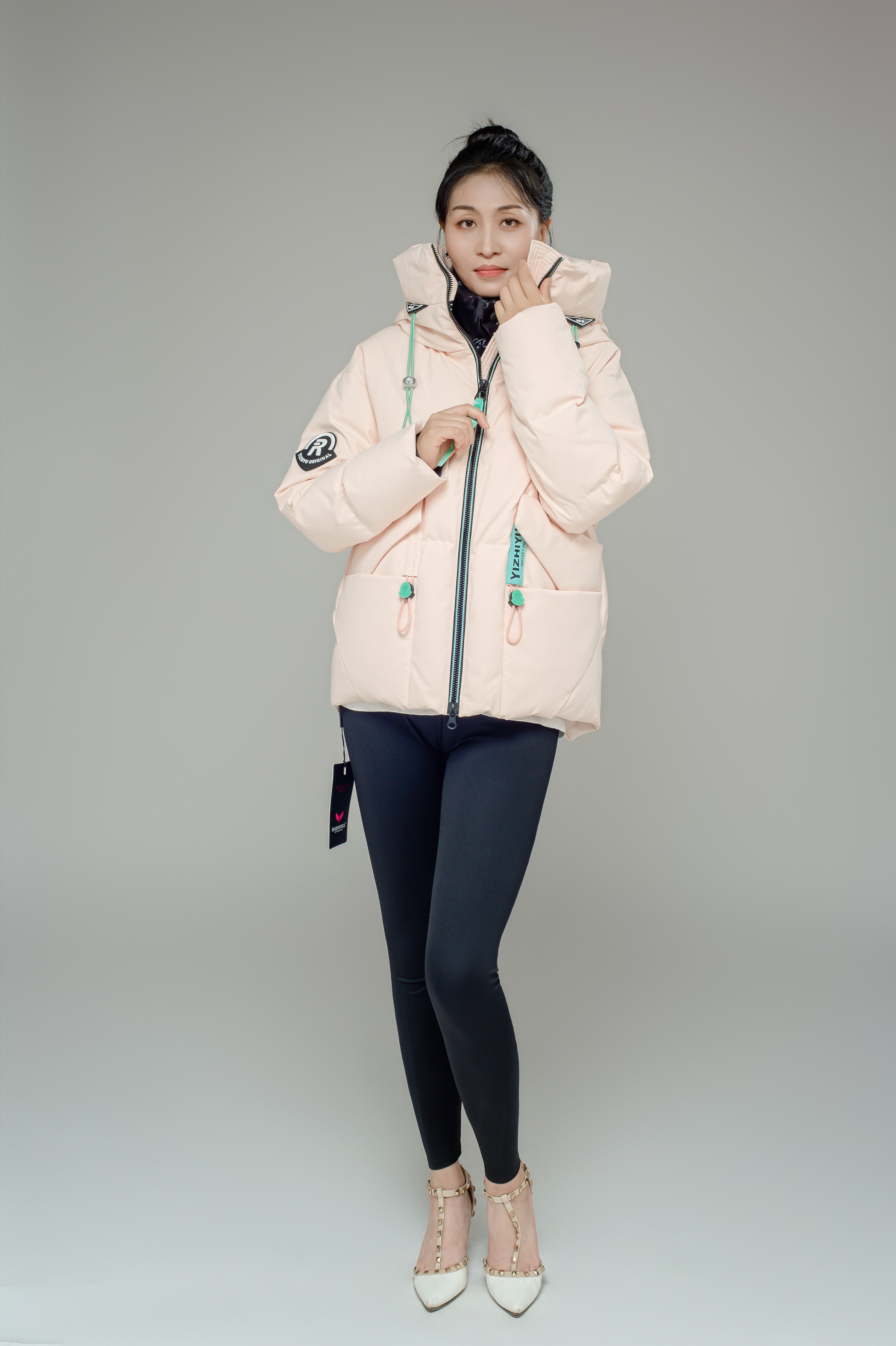 FODARLLOY Women's 2022 SS Collection Hooded Warm Winter Thicken Fleece Lined Parkas Long Coats