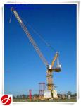 10t 50m boom luffing tower crane