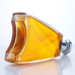 Custom Logo Industrial Glass Liquor Bottle for Vodka Gin Rum Tequila Whisky